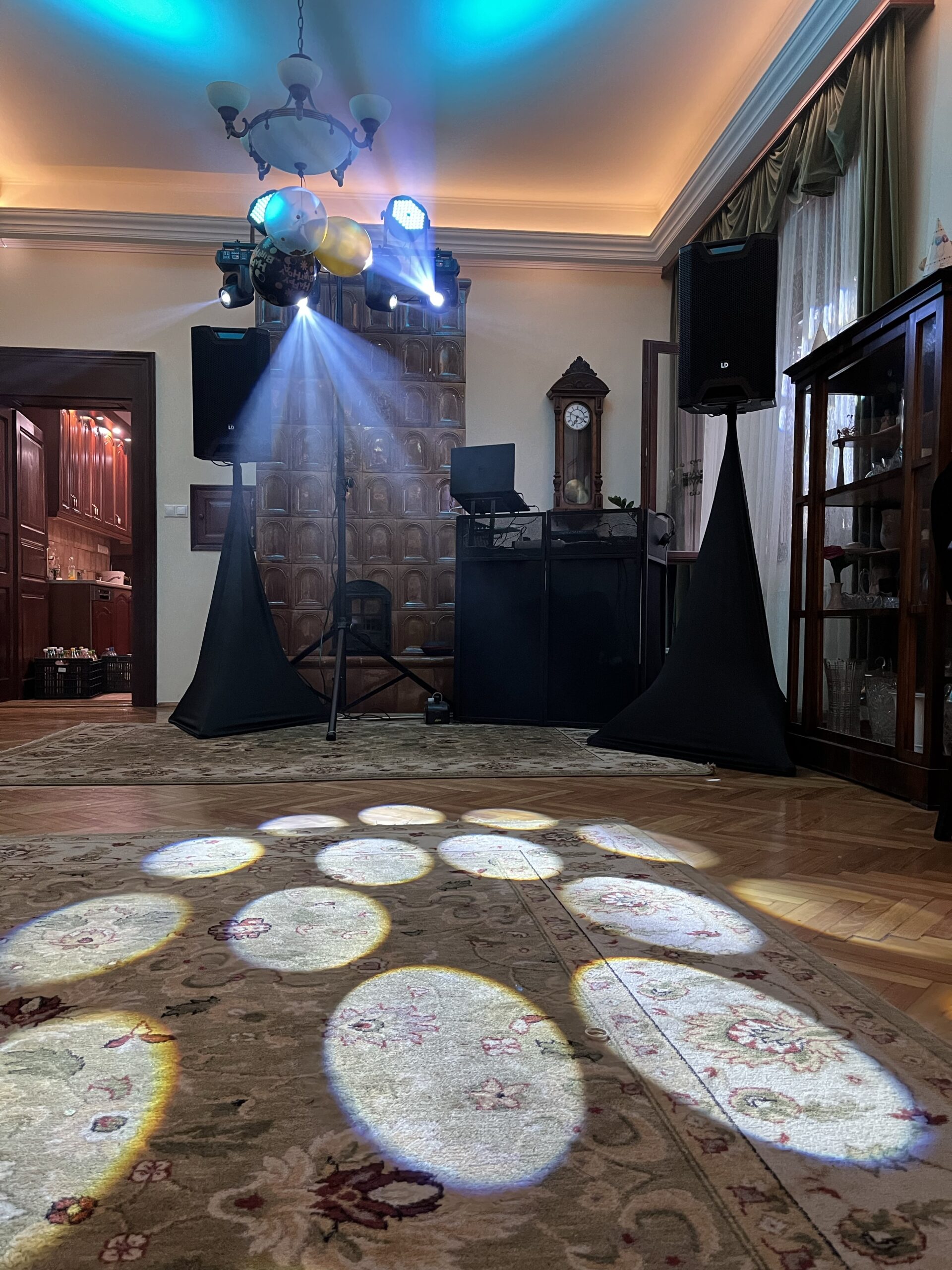 Fénytechnika felállítás